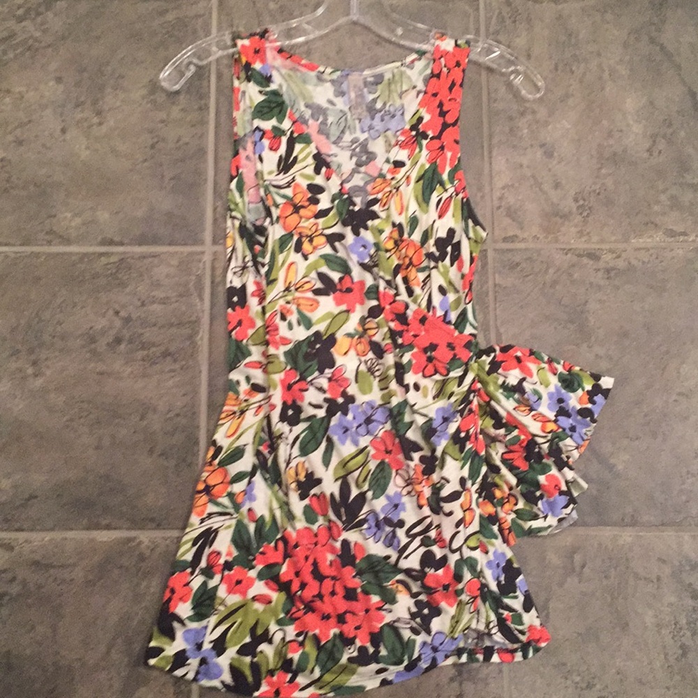 Faux wrap top